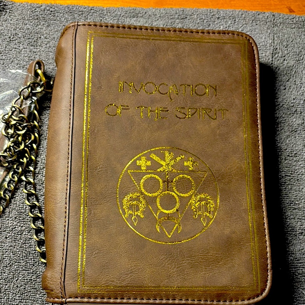 Brown Leather Chain Bag